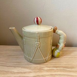 Vintage Clown Handle Teapot